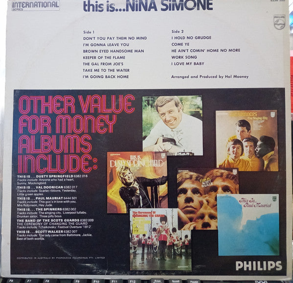Nina Simone – This Is... LP vinyl record, image 2 of 4