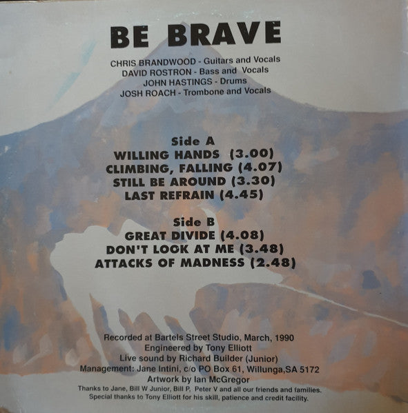 Be Brave – Willing Hands 12" vinyl record, image 2 of 5