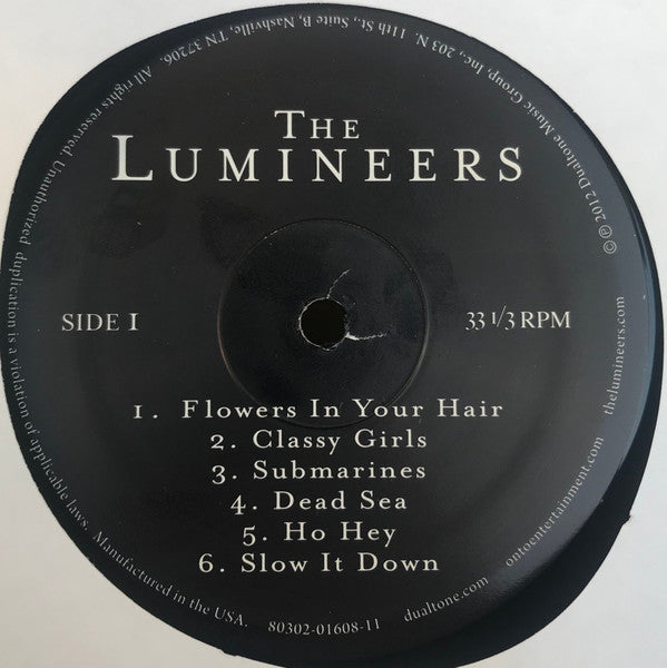 The Lumineers – The Lumineers LP vinyl record, image 4 of 9