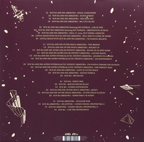Sun Ra – Singles Volume 2 (The Definitive 45s Collection 1962-1991) (3xLP) LP vinyl record, image 3 of 10