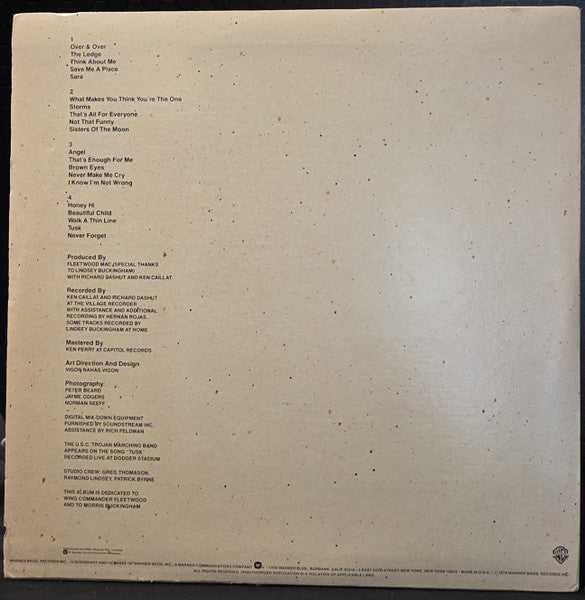 Fleetwood Mac – Tusk (2xLP) LP vinyl record, image 2 of 10
