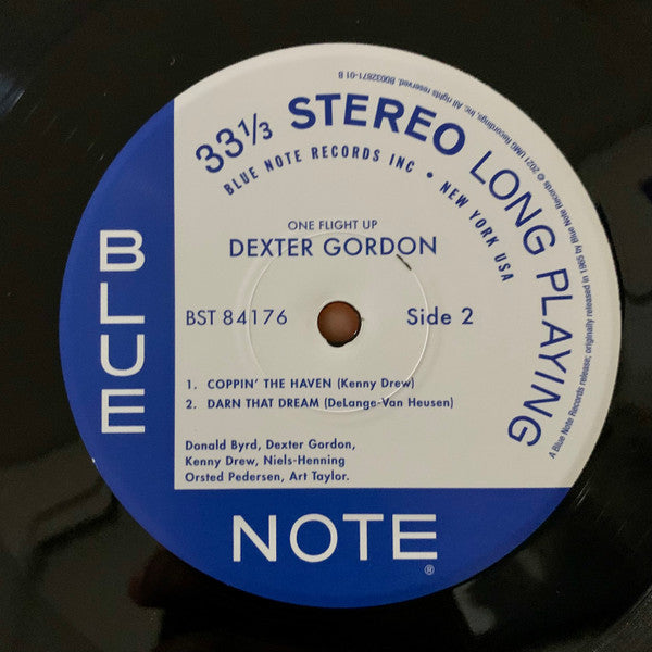 Dexter Gordon – One Flight Up LP vinyl record, image 6 of 7