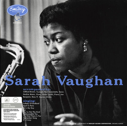 Sarah Vaughan – Sarah Vaughan LP vinyl record, image 1 of 10