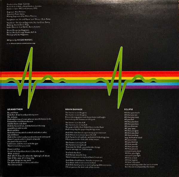 Pink Floyd – The Dark Side Of The Moon LP vinyl record, image 9 of 10