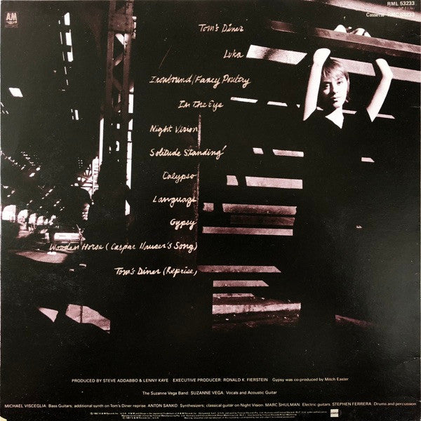 Suzanne Vega – Solitude Standing LP vinyl record, image 2 of 7