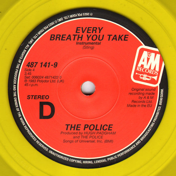 The Police – Every Breath You Take 7" vinyl record, image 7 of 9