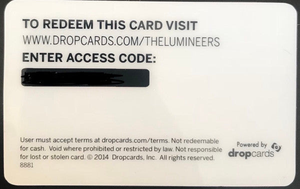 The Lumineers – The Lumineers LP vinyl record, image 8 of 9