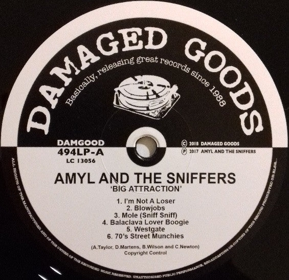 Amyl And The Sniffers – Big Attraction & Giddy Up LP vinyl record, image 3 of 4