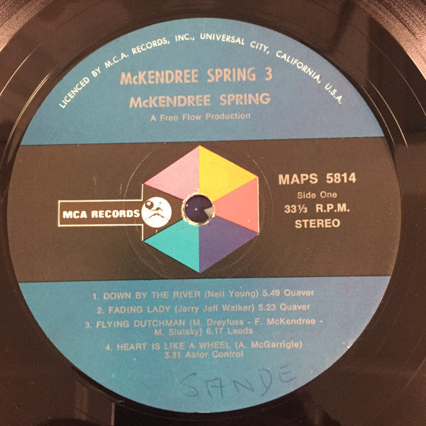 McKendree Spring – 3 LP vinyl record, image 5 of 6