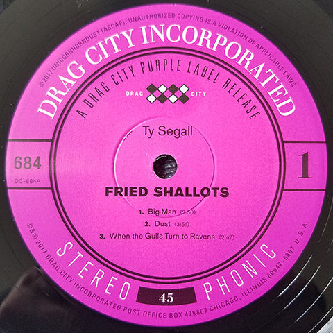 Ty Segall – Fried Shallots 12" vinyl record, image 3 of 5
