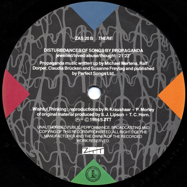 Propaganda – Wishful Thinking LP vinyl record, image 4 of 5