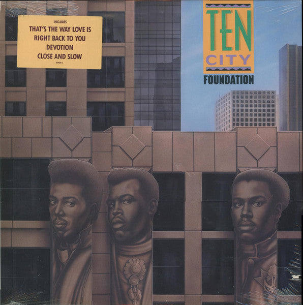 Ten City – Foundation LP vinyl record, image 1 of 4