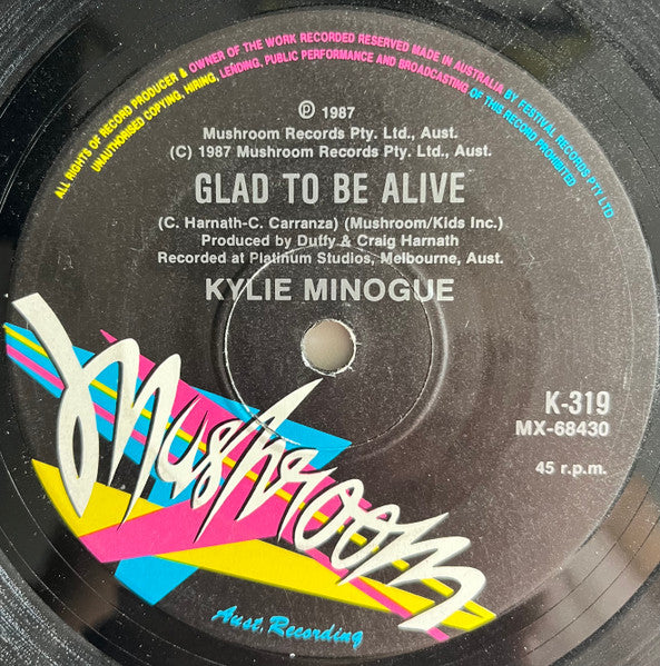Kylie Minogue – Locomotion 7" vinyl record, image 3 of 3