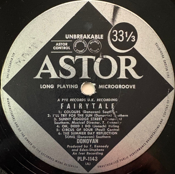 Donovan – Fairytale LP vinyl record, image 3 of 4