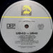 UB40 – UB40 LP vinyl record, image 4 of 4