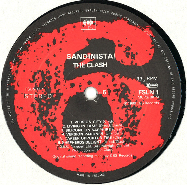 The Clash – Sandinista! (3xLP) LP vinyl record, image 10 of 10