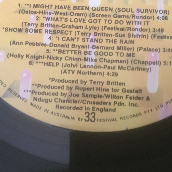 Tina Turner – Private Dancer LP vinyl record, image 7 of 7