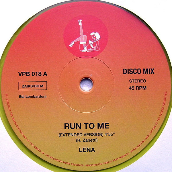 Lena – Run To Me 12" vinyl record, image 3 of 6