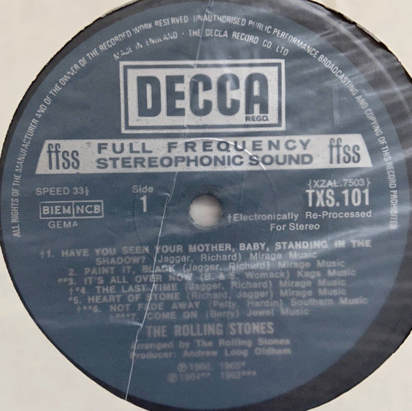 The Rolling Stones – Big Hits (High Tide And Green Grass) LP vinyl record, image 10 of 10