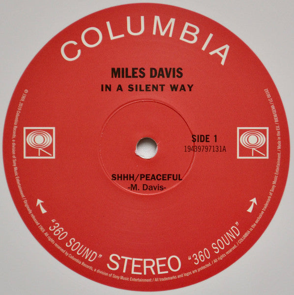 Miles Davis – In A Silent Way LP vinyl record, image 3 of 7