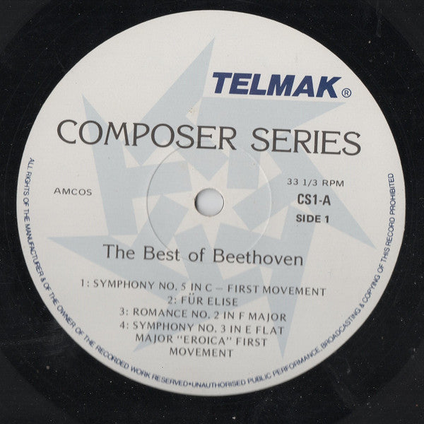 Ludwig van Beethoven – The Best Of Beethoven LP vinyl record, image 3 of 4