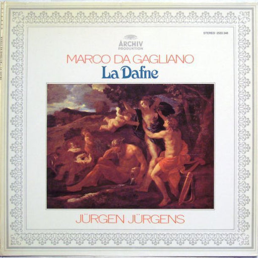Marco Da Gagliano, Jürgen Jürgens – La Dafne LP vinyl record, image 1 of 3