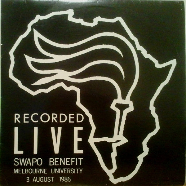 Various – Recorded Live Swapo Benefit Melbourne University 3 August 1986 LP vinyl record, image 1 of 5