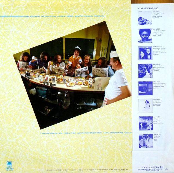 Supertramp – Breakfast In America LP vinyl record, image 3 of 10
