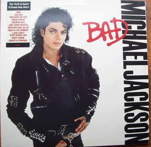 Michael Jackson – Bad LP vinyl record, image 1 of 9