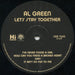 Al Green – Let's Stay Together LP vinyl record, image 5 of 5