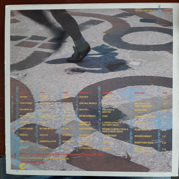Various – Sex Sweat And Blood (The New Dancability) LP vinyl record, image 2 of 4