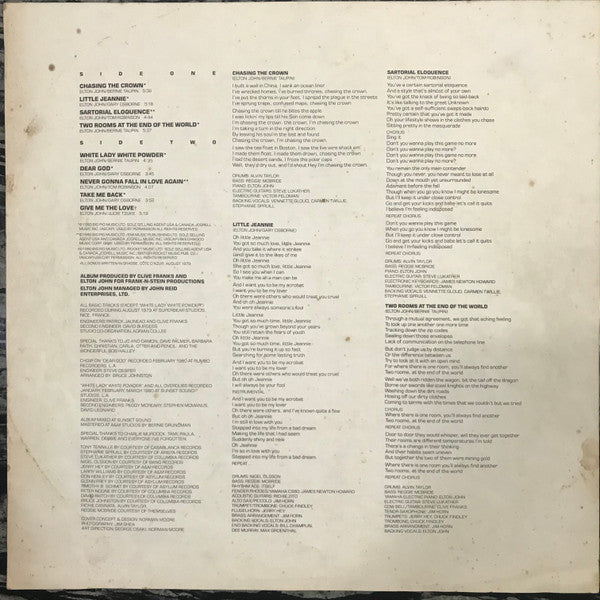Elton John – 21 At 33 LP vinyl record, image 3 of 6