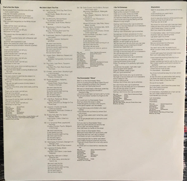 Billy Joel – Storm Front LP vinyl record, image 3 of 6