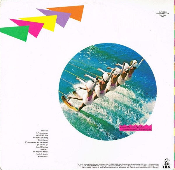 Go-Go's – Vacation LP vinyl record, image 2 of 6
