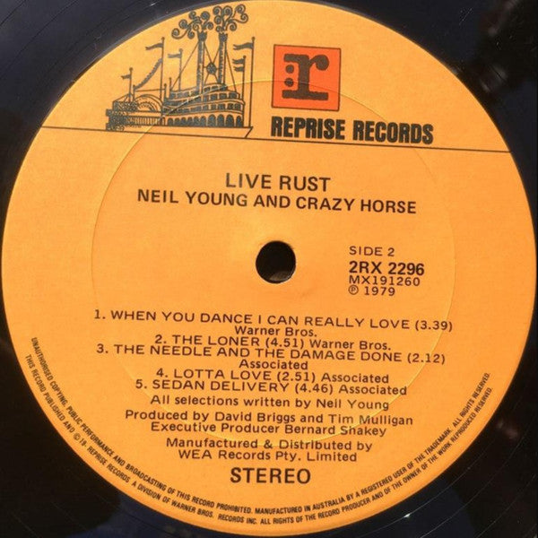 Neil Young, Crazy Horse – Live Rust (2xLP) LP vinyl record, image 5 of 10