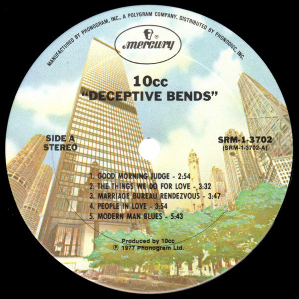 10cc – Deceptive Bends LP vinyl record, image 3 of 10