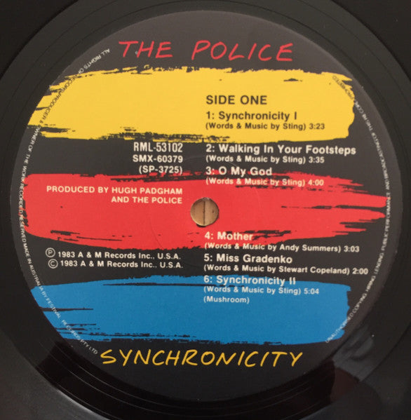 The Police – Synchronicity LP vinyl record, image 7 of 8