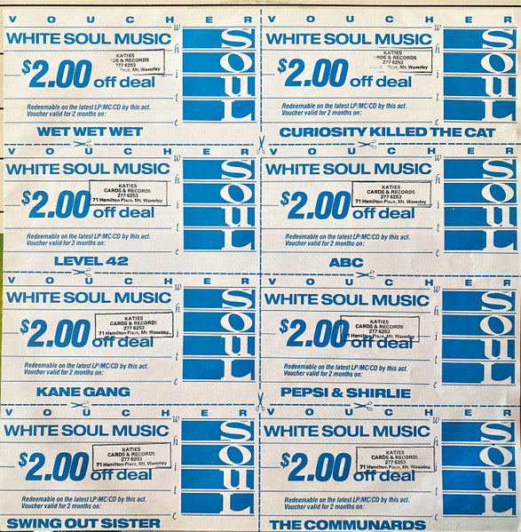 Various – White Soul LP vinyl record, image 8 of 8