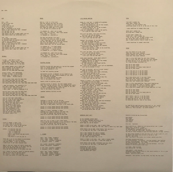 Talking Heads – Fear Of Music LP vinyl record, image 4 of 6