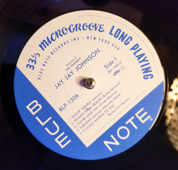 J.J. Johnson – The Eminent Jay Jay Johnson Volume 2 LP vinyl record, image 3 of 4