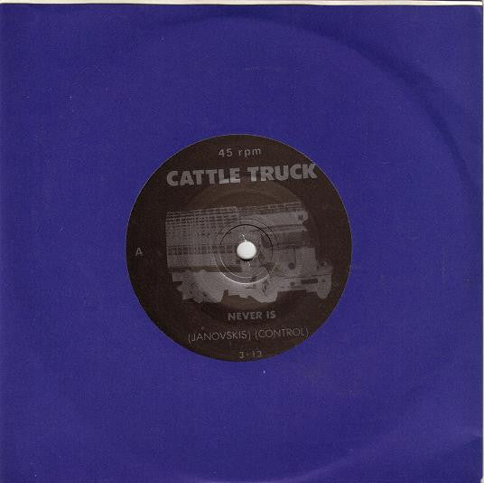 Cattletruck – Never Is 7" vinyl record, image 1 of 4