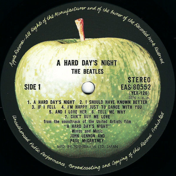 The Beatles, The Beatles – A Hard Day's Night = ビートルズがやって来る ヤア! ヤア! ヤア! LP vinyl record, image 3 of 10