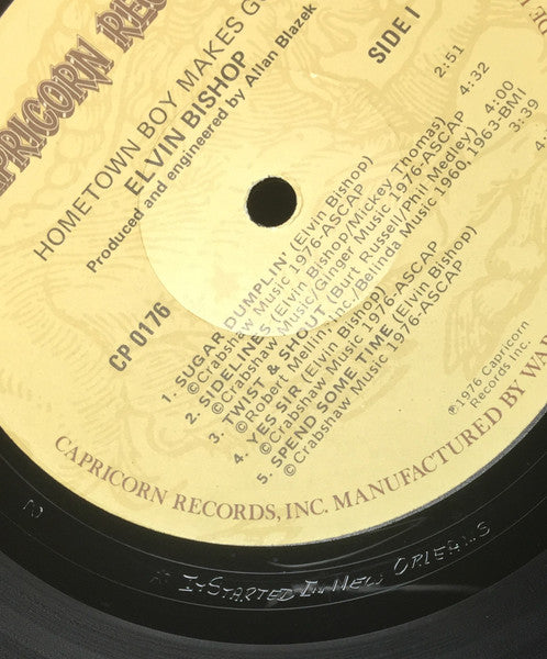 Elvin Bishop – Hometown Boy Makes Good ! LP vinyl record, image 8 of 10