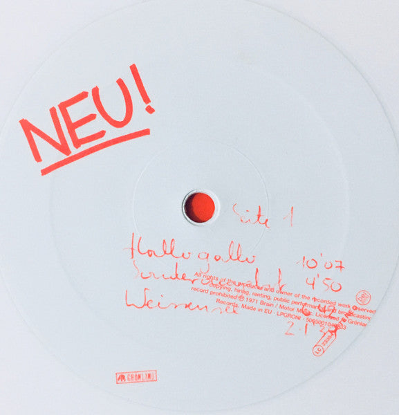 Neu! – Neu! LP vinyl record, image 5 of 7