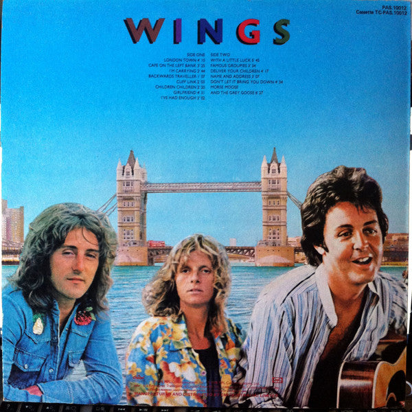 Wings – London Town LP vinyl record, image 9 of 9