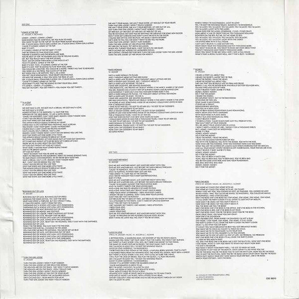 Mick Jagger – She's The Boss LP vinyl record, image 6 of 6
