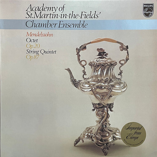 Felix Mendelssohn-Bartholdy, Academy Of St. Martin-in-the-Fields Chamber Ensemble – Octet Op. 20 / String Quintet Op. 87 LP vinyl record, image 1 of 5