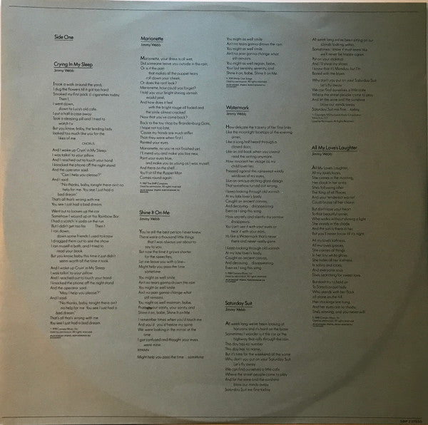 Art Garfunkel – Watermark LP vinyl record, image 5 of 6