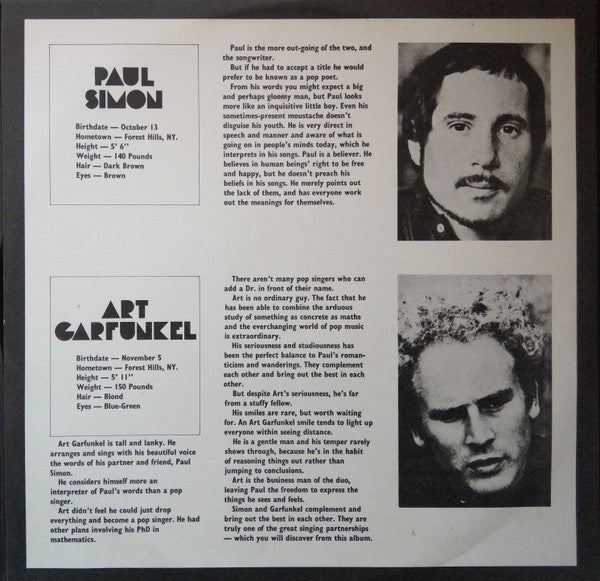 Simon & Garfunkel – Simon & Garfunkel LP vinyl record, image 4 of 6