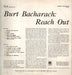 Burt Bacharach – Reach Out LP vinyl record, image 2 of 6